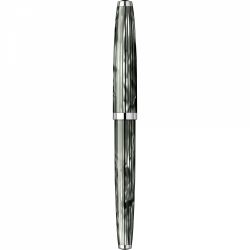 Stilou Flaro 61 C Stripe Large Verdigris - Chrome Trim - Steel Nib GP Bock Ursus