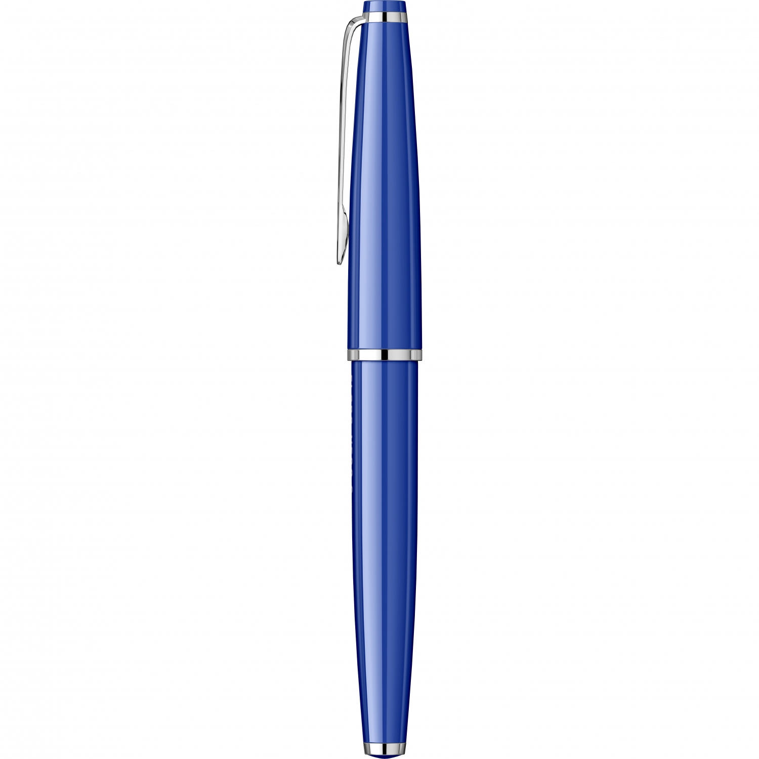 Imagine Produs Stilou Flaro Vega S Blue - Chrome Trim - Steel Nib Flaro 52 FK