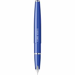 Stilou Flaro Vega S Blue - Chrome Trim - Steel Nib Flaro 52 FK