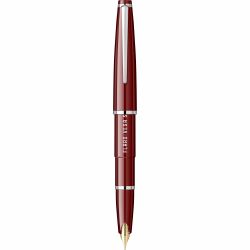 Burgundy - Chrome Trim - Steel Nib GP Flaro 52 FK