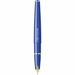 Stilou Flaro Vega SM Blue - Chrome Cap - Chrome Trim - Steel Nib GP Flaro 52 FK