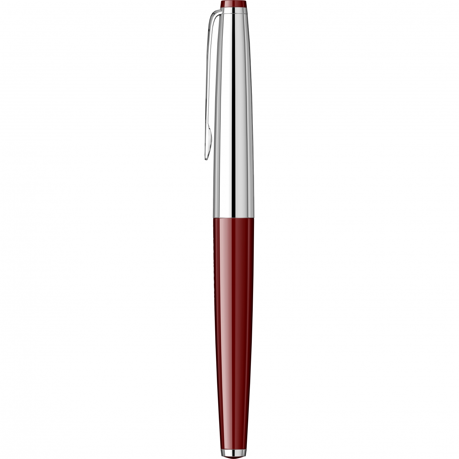Imagine Produs Stilou Flaro Vega SM Burgundy - Chrome Cap - Chrome Trim - Steel Nib GP Flaro 52 FK