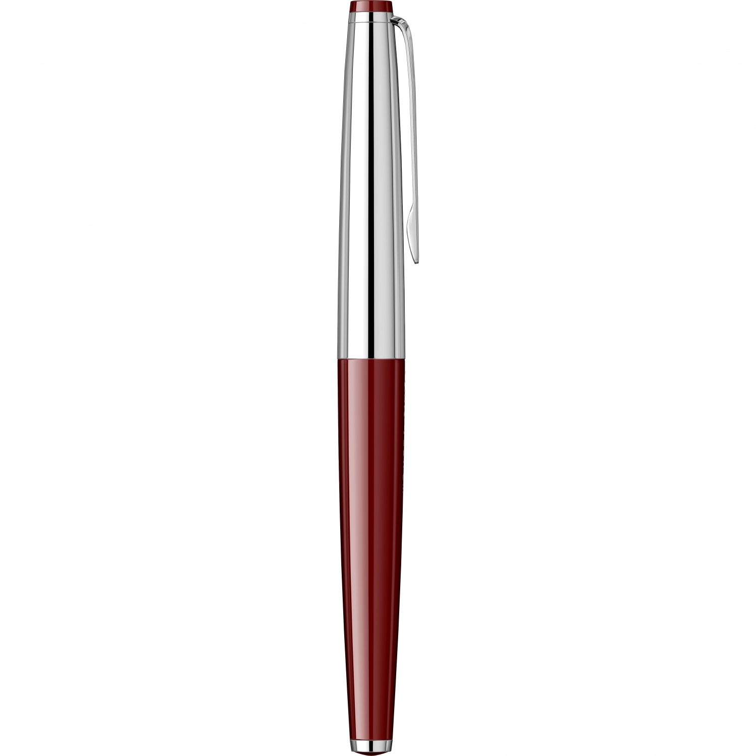 Imagine Produs Stilou Flaro Vega SM Burgundy - Chrome Cap - Chrome Trim - Steel Nib GP Flaro 52 FK