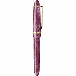 Stilou DN Favorit Marble Burgundy - Gold Trim - Steel Nib GP Bock Ursus