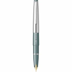 Gray - Chrome Cap - Chrome Trim - Steel Nib GP Flaro 52 FK