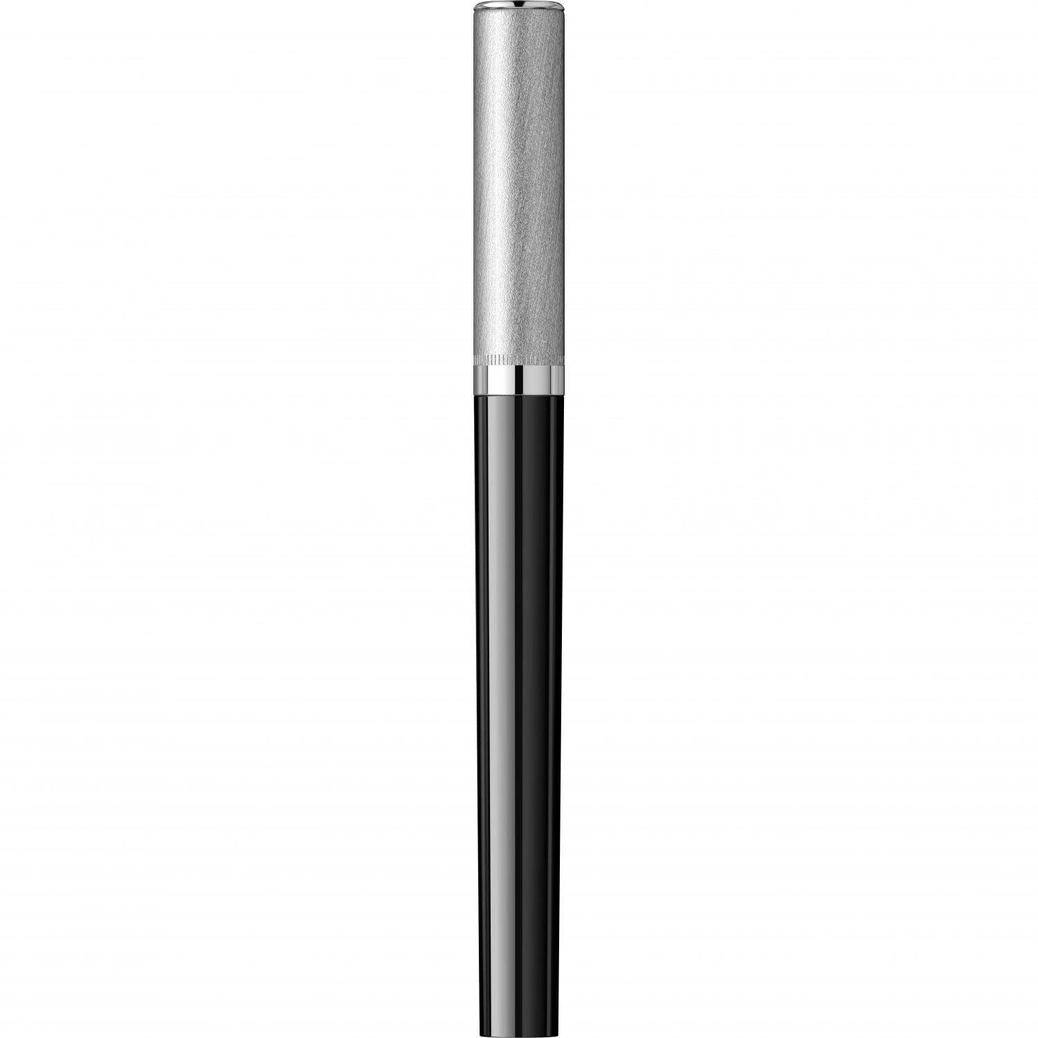 Imagine Produs Stilou Flaro Selena S Black - Satin Chrome Cap - Chrome Trim - Steel Nib Flaro 71 F